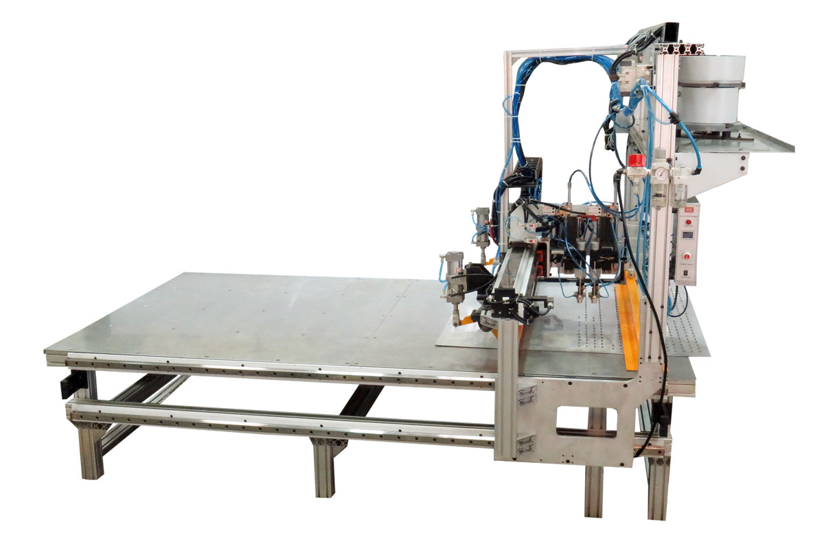 Automatic Stud Welding SPM for SS Sheet Stud
