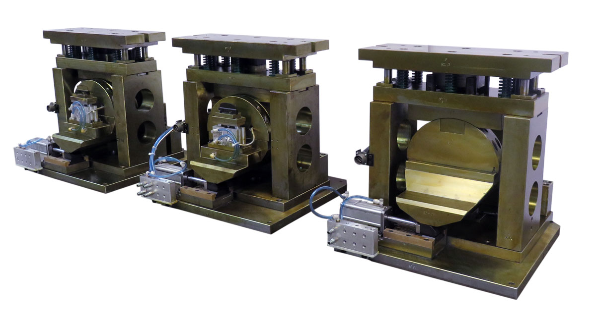 PIERCING DIMPLING TOOLING FOR HYDRAULIC PRESS