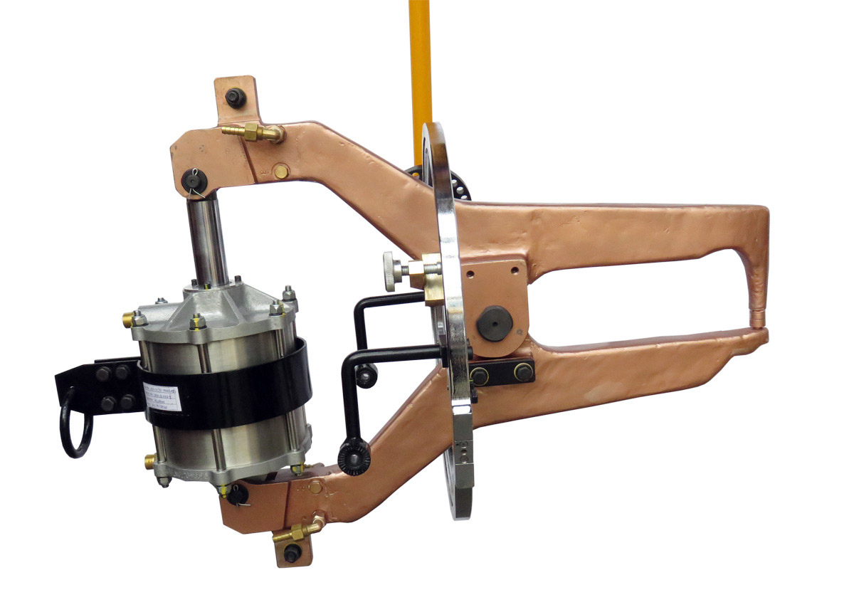Pneumatic Operated Manual Non IT Gun for Cathedral Spot Welding
