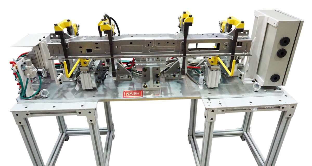 Robotic Spot Welding Fixture for Member Assembly Radiator Support (Upper) (4)