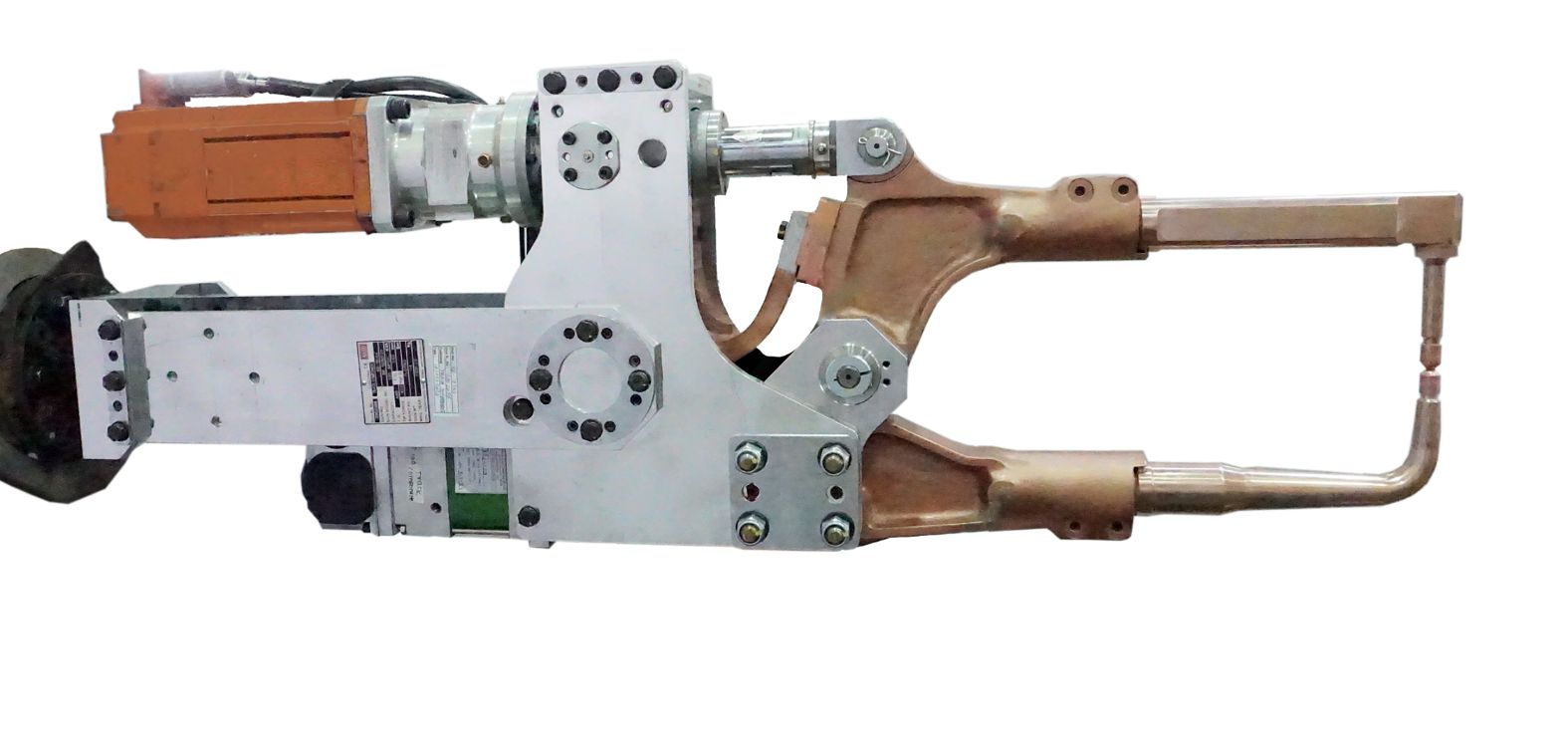 S2C Series Electric Servo MFDC Robot Gun X-Type with Copper Alloy Arms